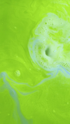 Effervescence Bombe de bain fluorescente